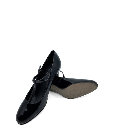 Pantofi dama HAZEL negru lacuit